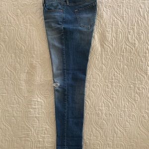 Old Navy Boyfriend Skinny distressed jeans.